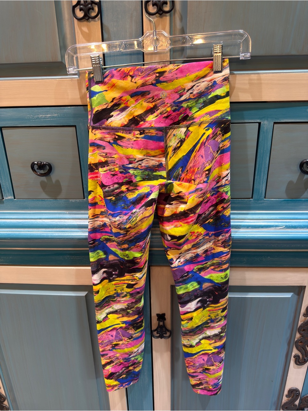 Lululemon Women’s Catalyst Active Leggings - Bright Abstract Print